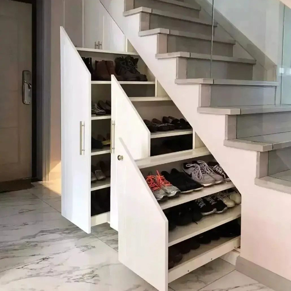 Staircase cabinet